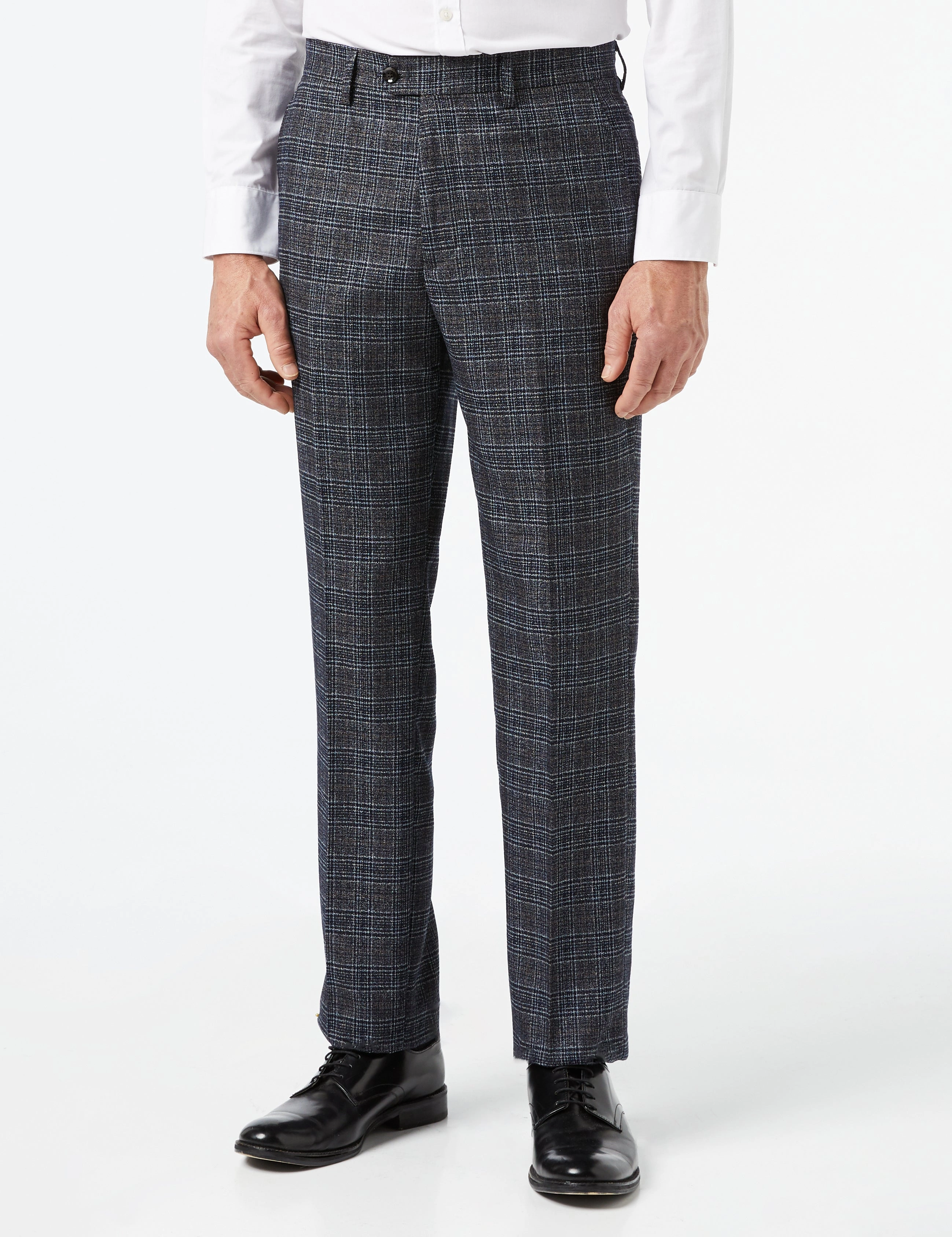 Abel Tweed Trousers: Sharp Grey, Tailored Elegance for the Dapper Gent.